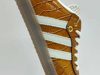 Wales Bonner x Adidas Originals Samba OG 'Brown Croc' view 3