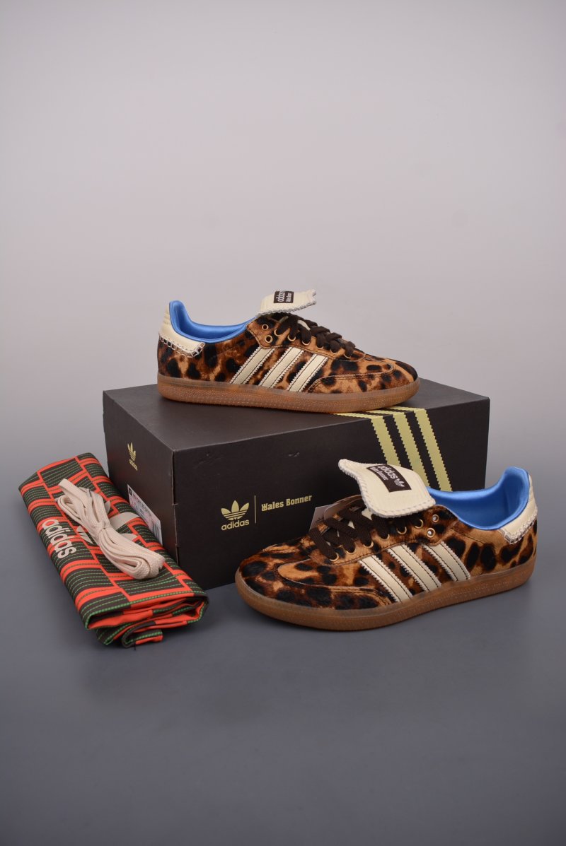 Wales Bonner x Adidas Samba 'Pony Tonal' view