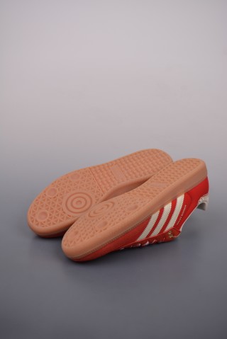 Wales Bonner x Adidas Samba 'Pink' view 3