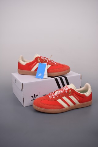 Wales Bonner x Adidas Samba 'Pink' view 5