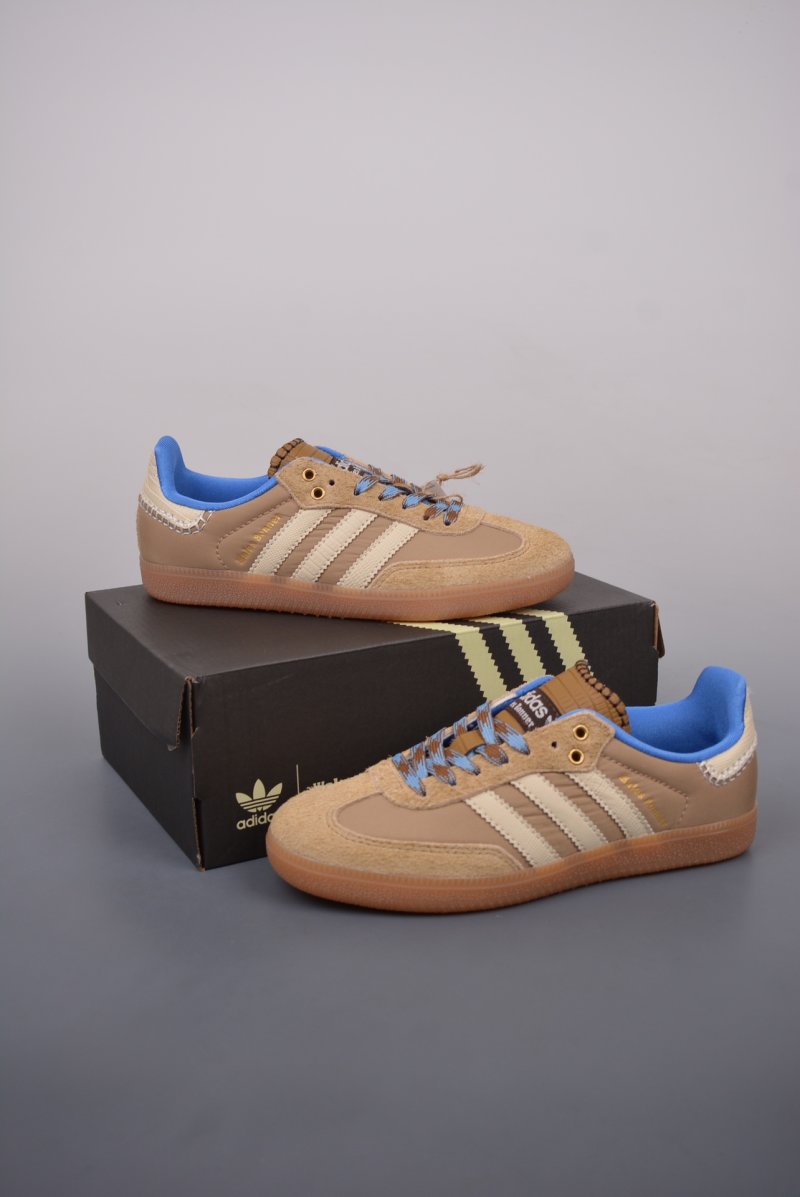 Wales Bonner x Adidas Samba 'Pink' view