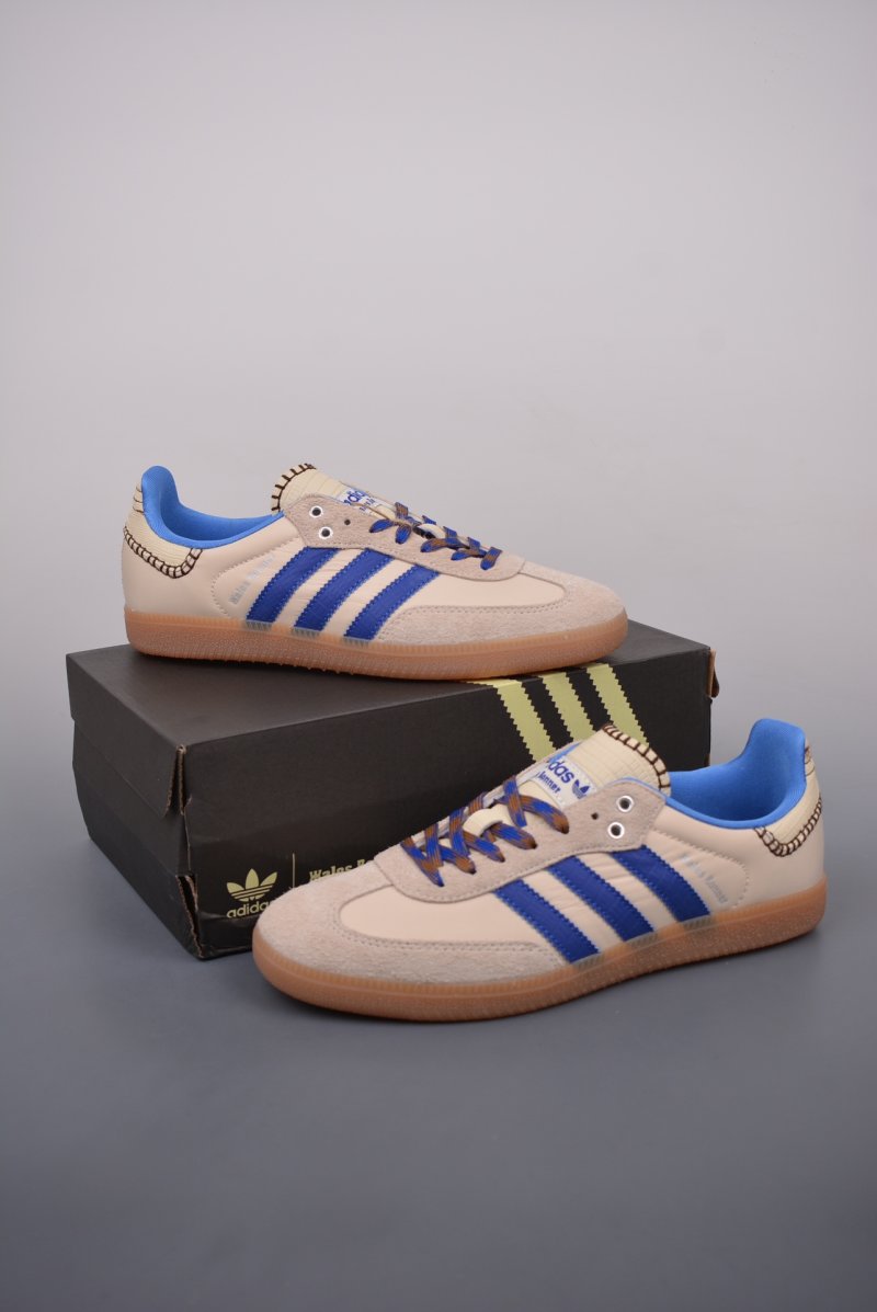 Wales Bonner x Adidas Samba 'Pink' view