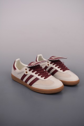 Wales Bonner x Adidas Samba Pony 'Pink' view 1