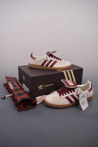 Wales Bonner x Adidas Samba Pony 'Pink' view 5