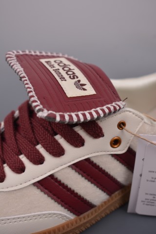 Wales Bonner x Adidas Samba Pony 'Pink' view 7