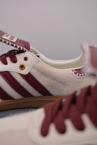 Wales Bonner x Adidas Samba Pony 'Pink' view 8