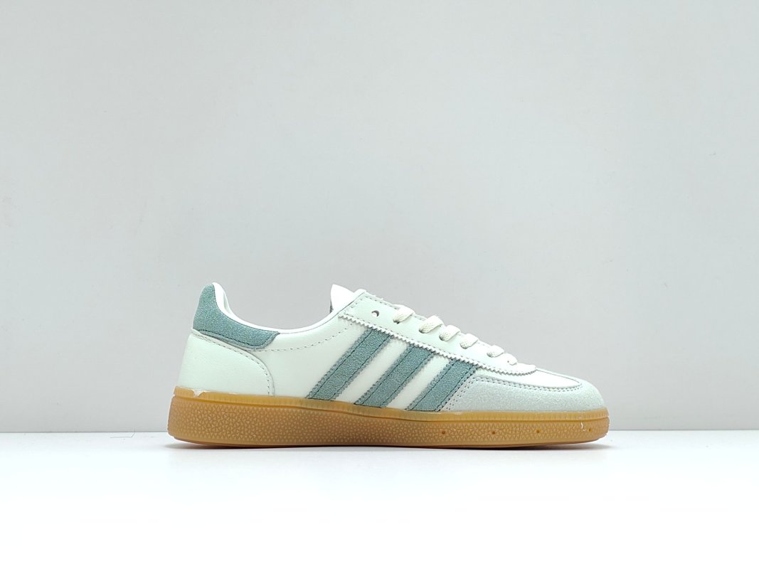 Adidas Originals Handball Spezial 'White / Grey / Green' view