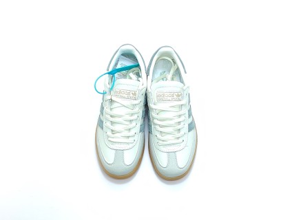 Adidas Originals Handball Spezial 'White / Grey / Green' view 5