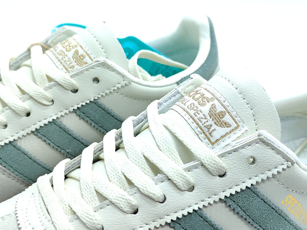 Adidas Originals Handball Spezial 'White / Grey / Green' view