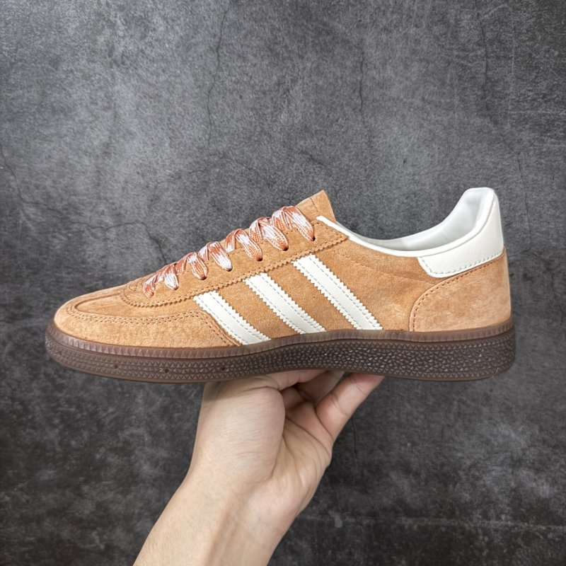 Xc x Adidas Handball Spezial 'White / Brown' view