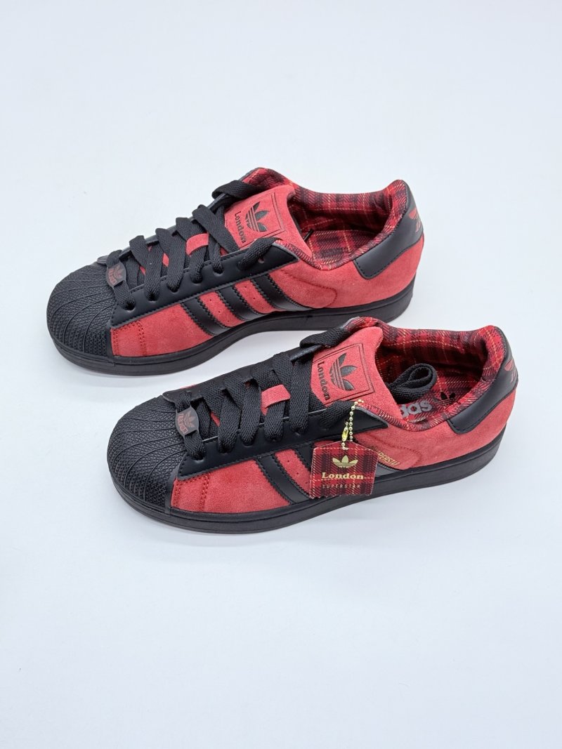 Adidas Originals Superstar 'Black / Red' view