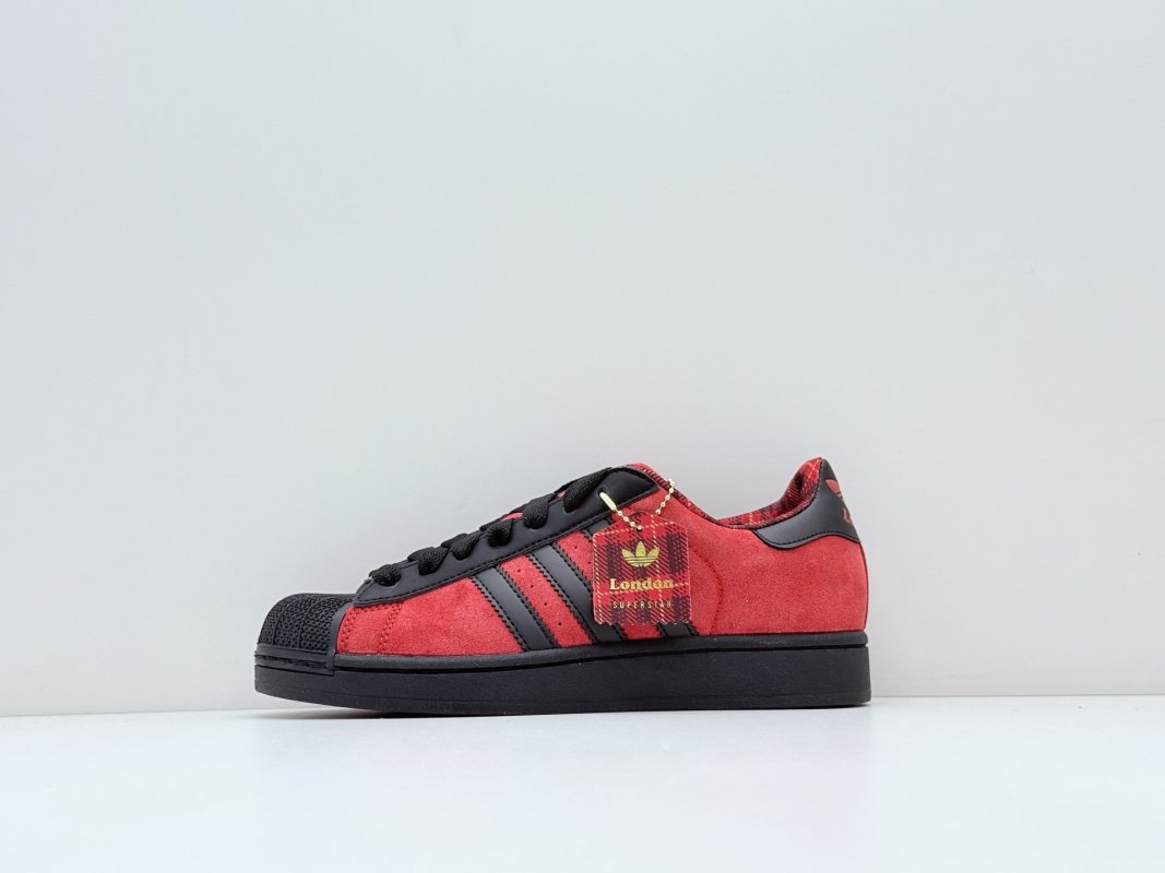 Adidas Originals Superstar 'Black / Red' view