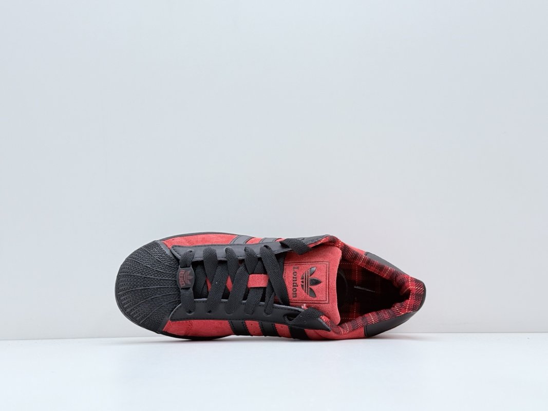 Adidas Originals Superstar 'Black / Red' view