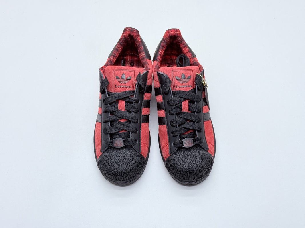 Adidas Originals Superstar 'Black / Red' view