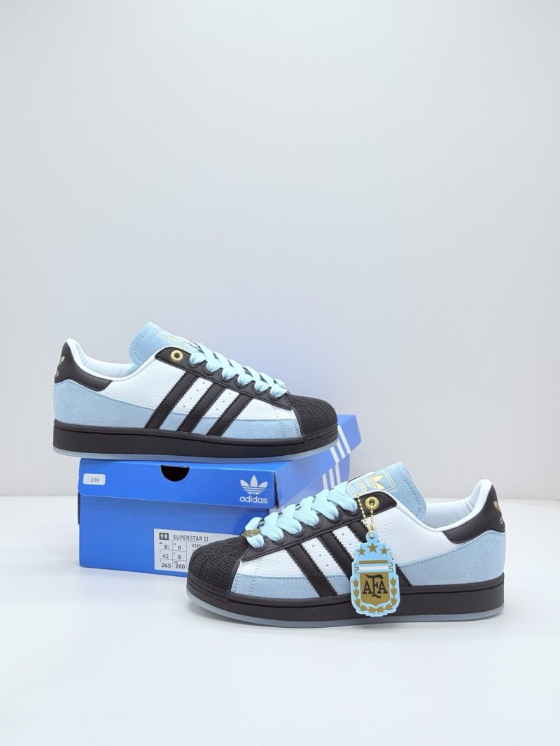 Adidas Originals Superstar 'Black / White / Blue'