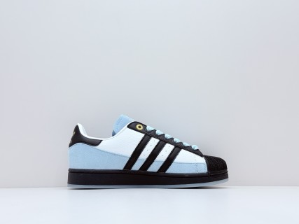 Adidas Originals Superstar 'Black / White / Blue' view 6