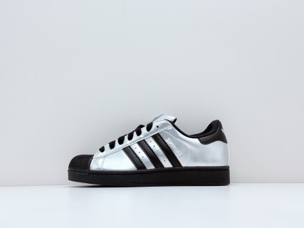 Adidas Originals Superstar 'Black / Silver' view 4