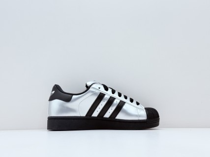 Adidas Originals Superstar 'Black / Silver' view 6