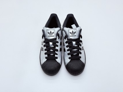 Adidas Originals Superstar 'Black / Silver' view 8