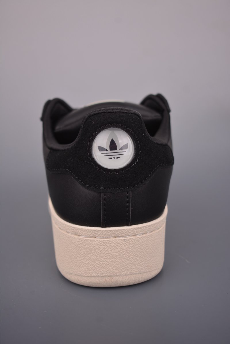 Adidas Originals Superstar Puffy Shell Logo 'Black / White' view