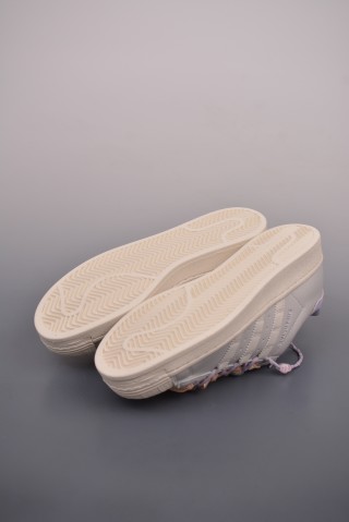 Adidas Superstar XLG W 'White' view 3