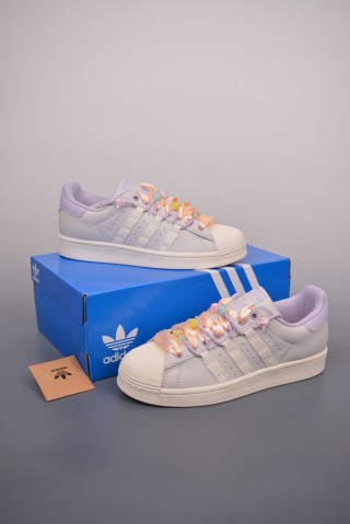 Adidas Superstar XLG W 'White' view 5
