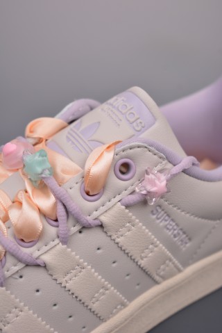 Adidas Superstar XLG W 'White' view 7