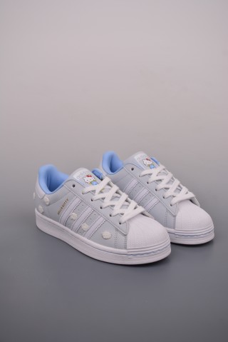 Adidas Superstar XLG W 'White' view 1