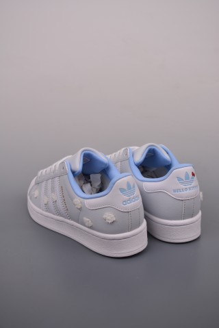 Adidas Superstar XLG W 'White' view 2