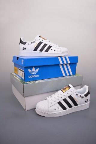 Adidas Superstar 'Ink Bamboo Panda' view 5