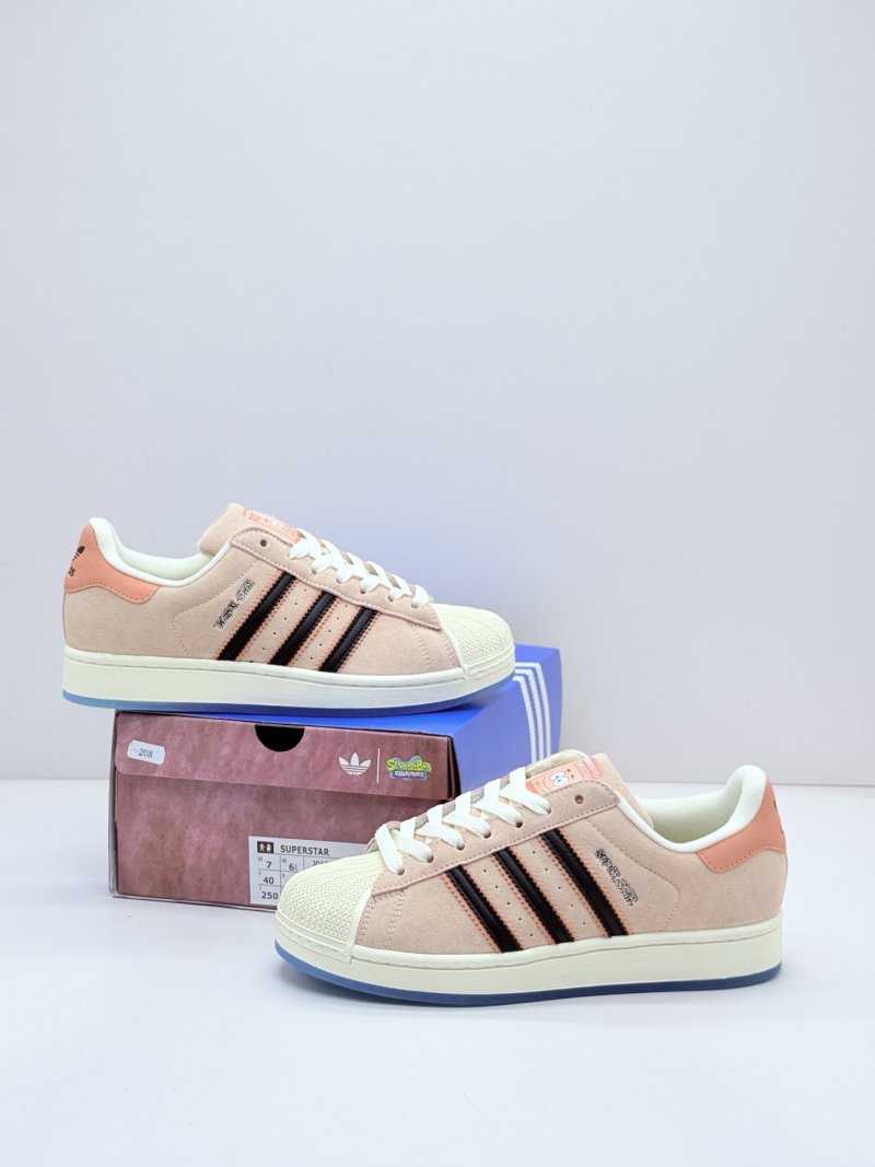 Adidas Superstar x SpongeBob SquarePants 'Pink / Red'