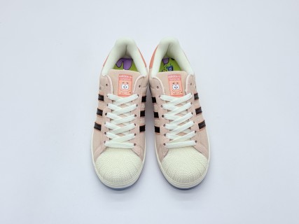 Adidas Superstar x SpongeBob SquarePants 'Pink / Red' view 8