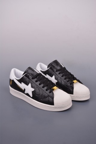 Adidas Superstar SSTR V BAPE 'White' view 1