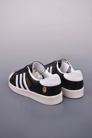 Adidas Superstar SSTR V BAPE 'White' view 2