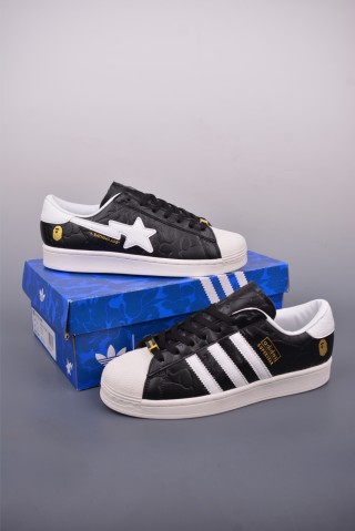 Adidas Superstar SSTR V BAPE 'White' view 5