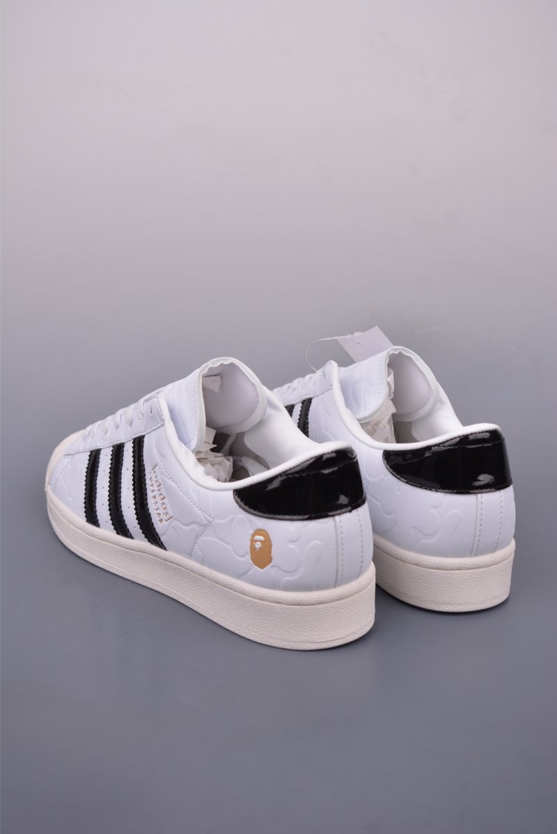 Adidas Superstar SSTR V BAPE 'White' view