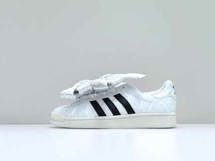 Adidas Superstar x Caroline Hu 'White / Black' view 1