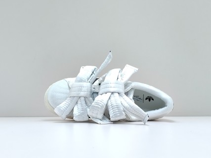 Adidas Superstar x Caroline Hu 'White / Black' view 2