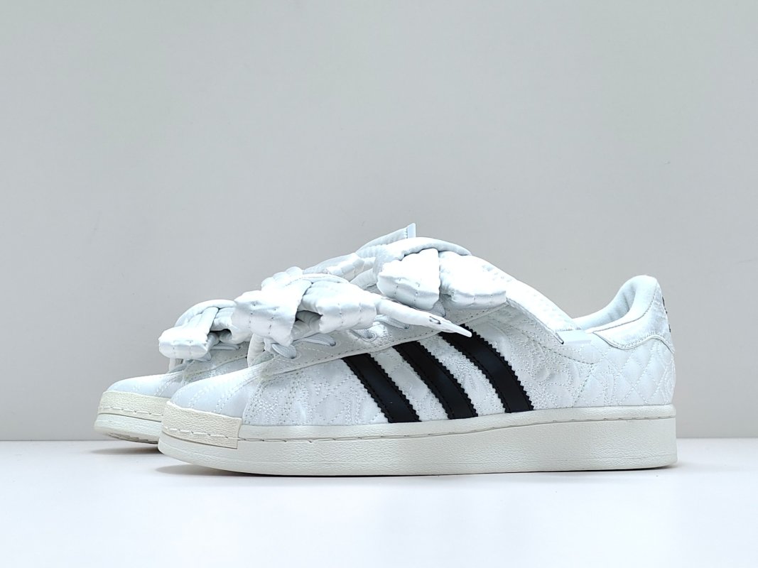 Adidas Superstar x Caroline Hu 'White / Black' view
