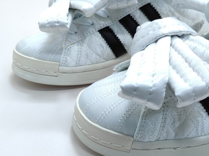 Adidas Superstar x Caroline Hu 'White / Black' view 7