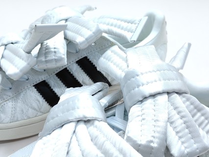 Adidas Superstar x Caroline Hu 'White / Black' view 8