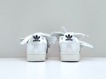 Adidas Superstar x Caroline Hu 'White / Black' view 9