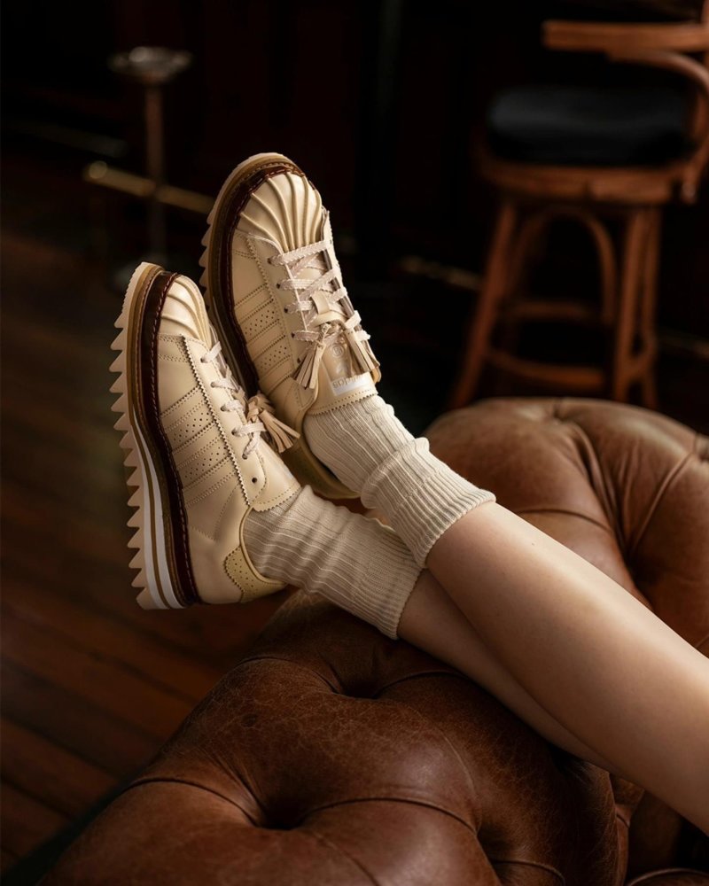Adidas Superstar x CLOT view