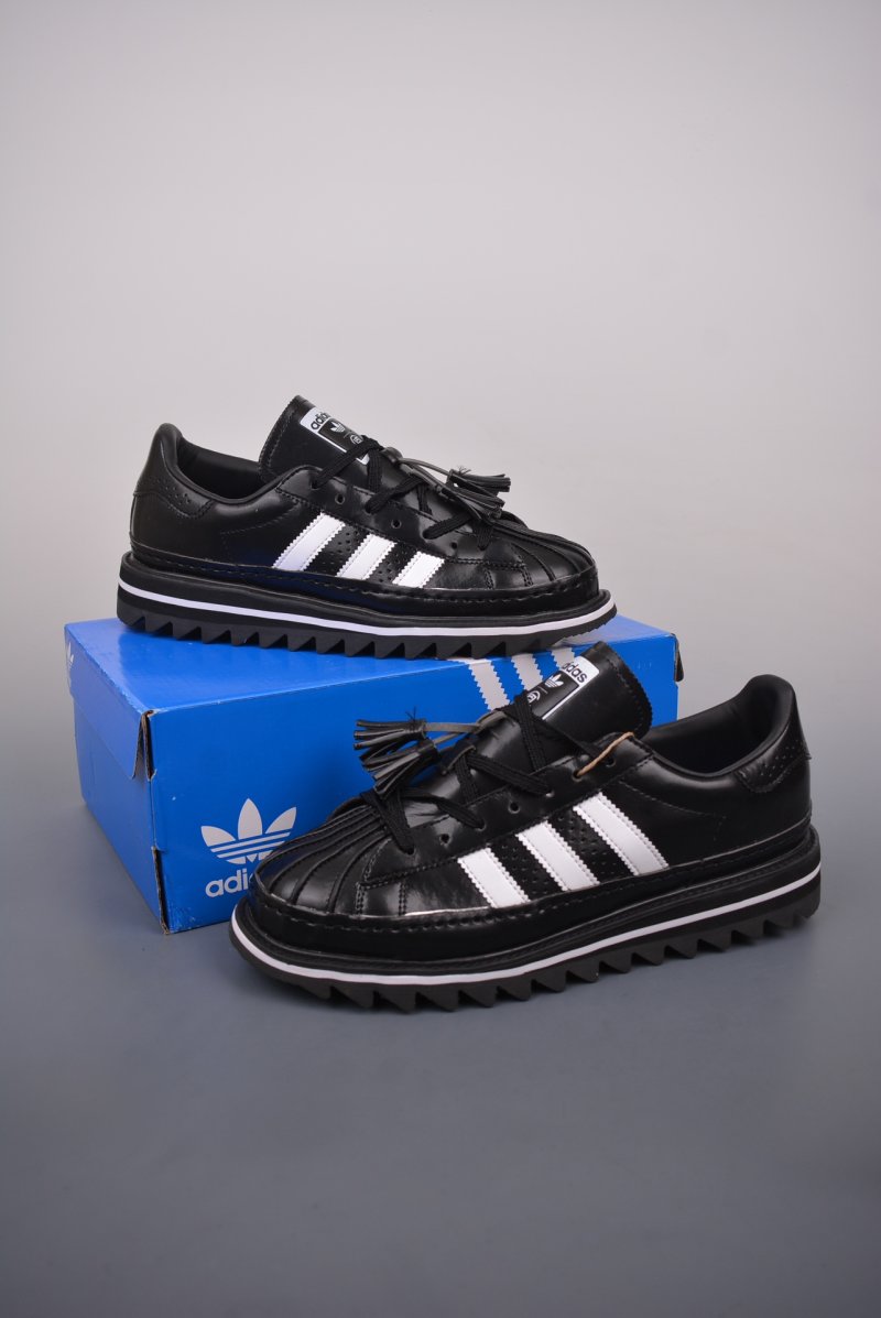 Adidas Superstar x CLOT 'Blue' view