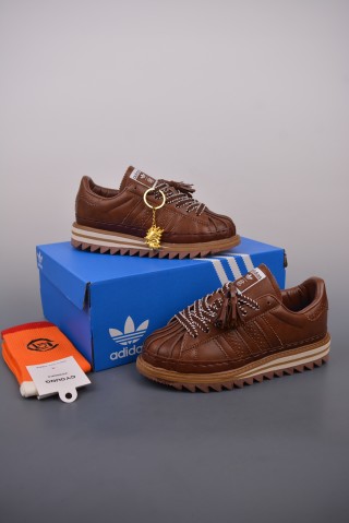 Adidas Superstar x CLOT 'Blue' view 5