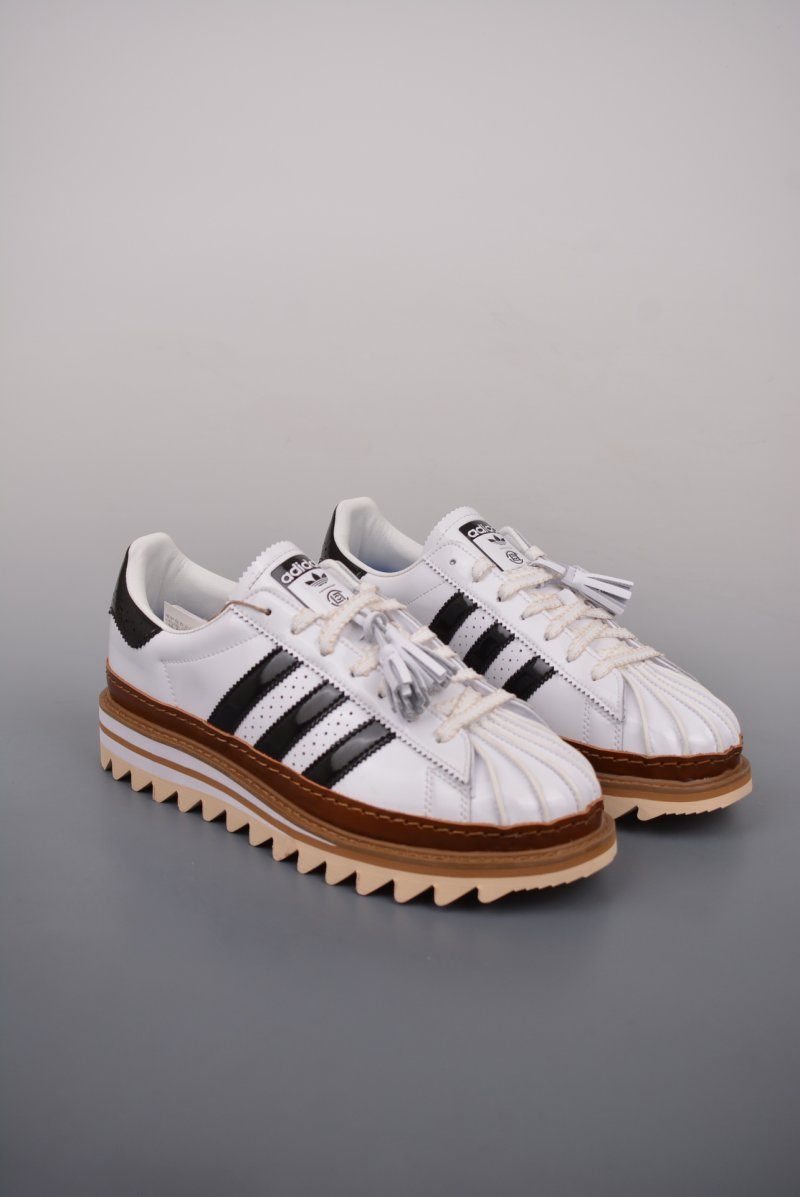 Adidas Superstar x CLOT 'Blue' view
