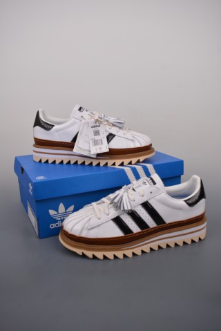 Adidas Superstar x CLOT 'Blue' view 23