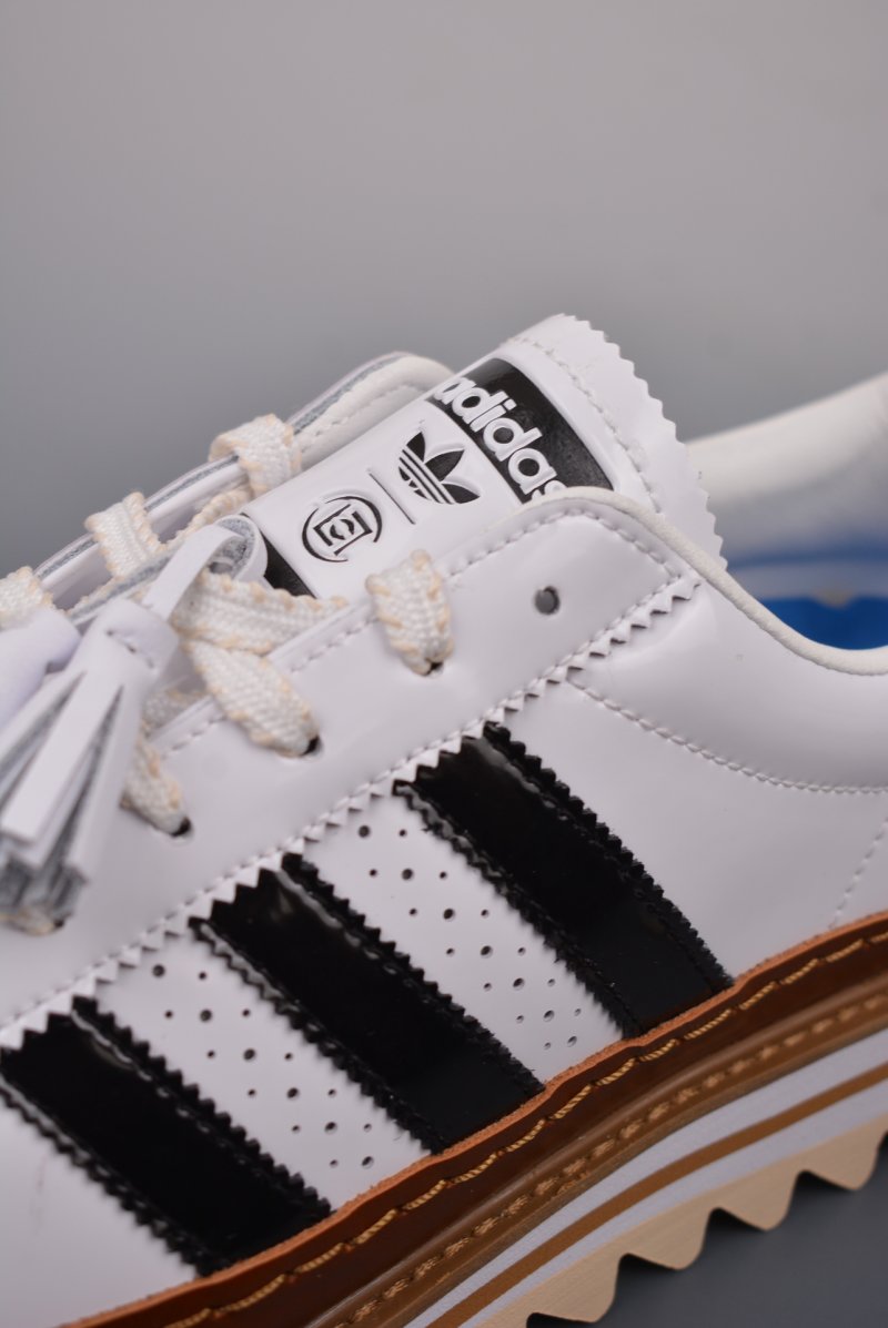 Adidas Superstar x CLOT 'Blue' view