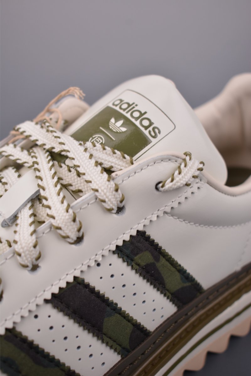 Adidas Superstar x CLOT 'Black / White / Blue' view