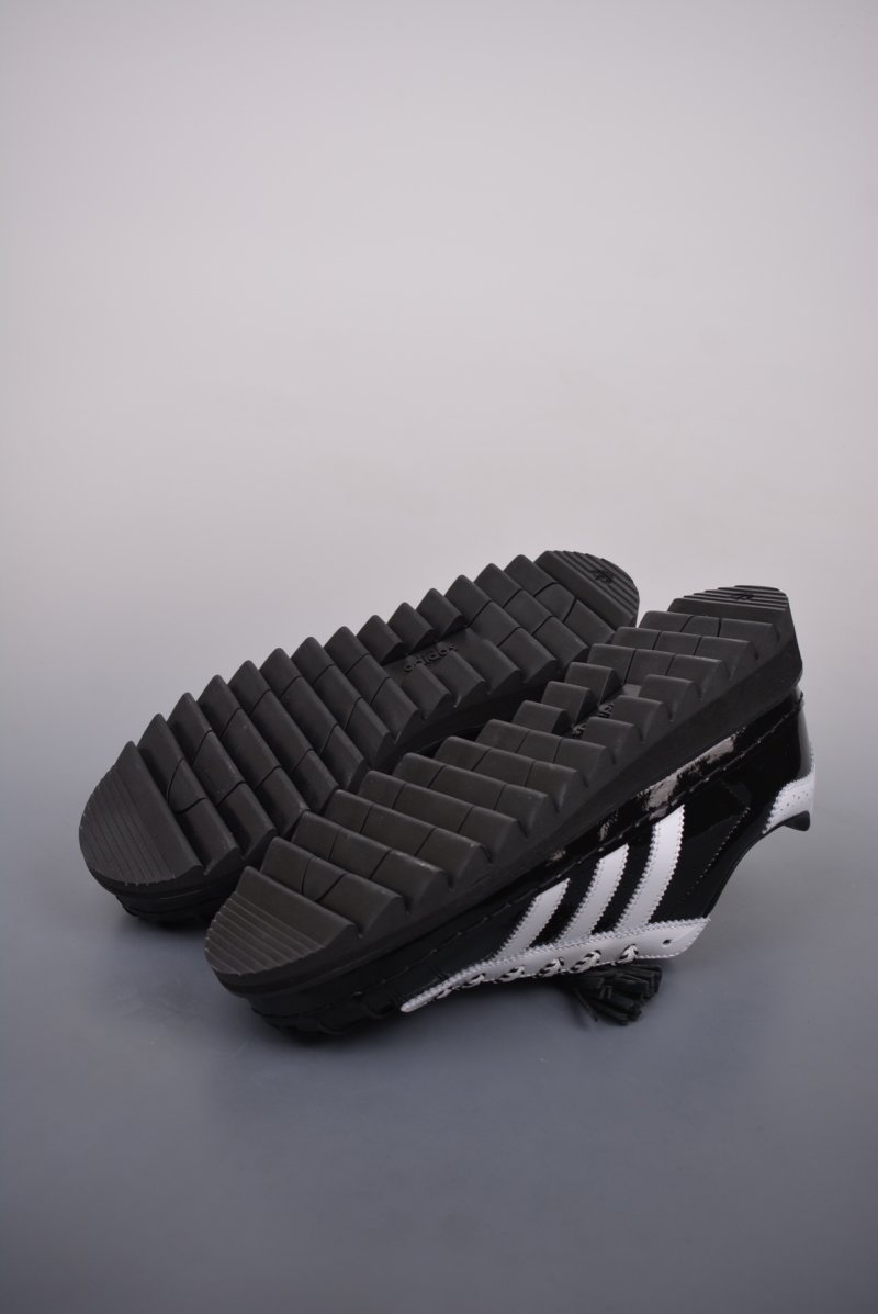 Adidas Superstar x CLOT 'Black / White / Blue' view